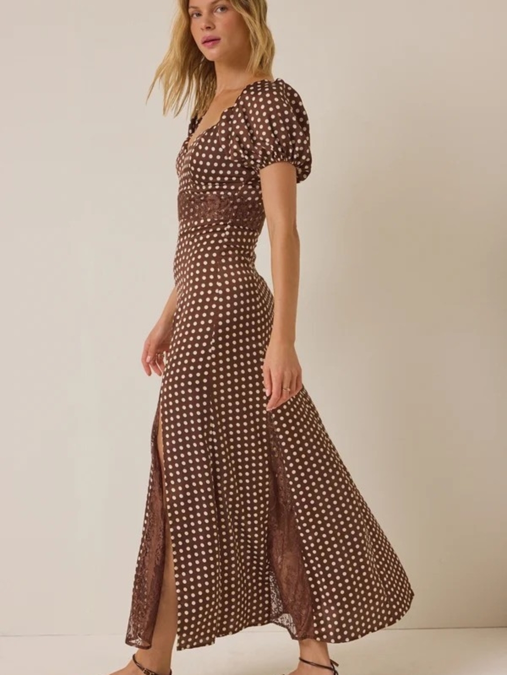 London Satin Maxi Dress